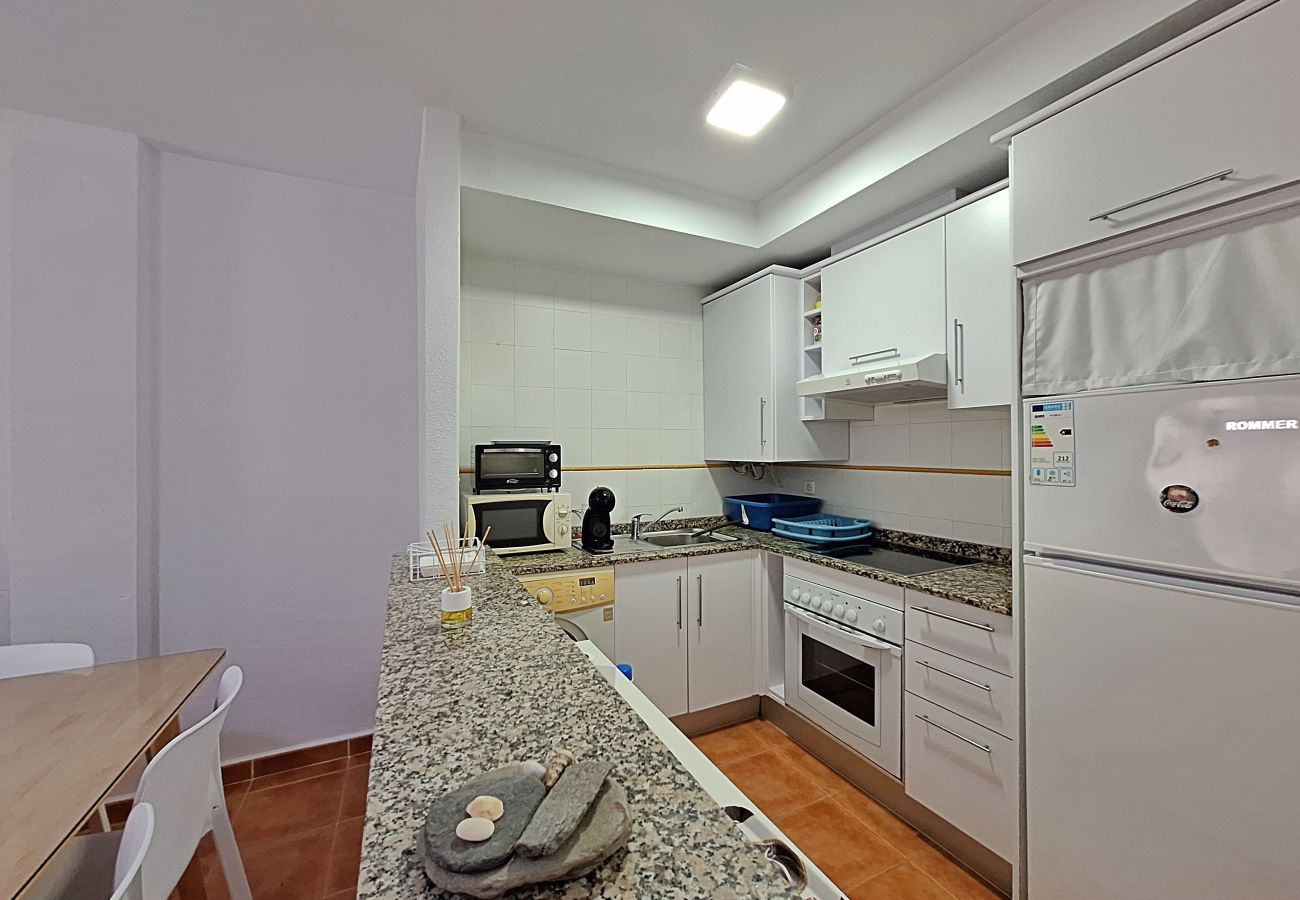 Apartament en Palomares - JP Bajo - Apartamento con jardín privado