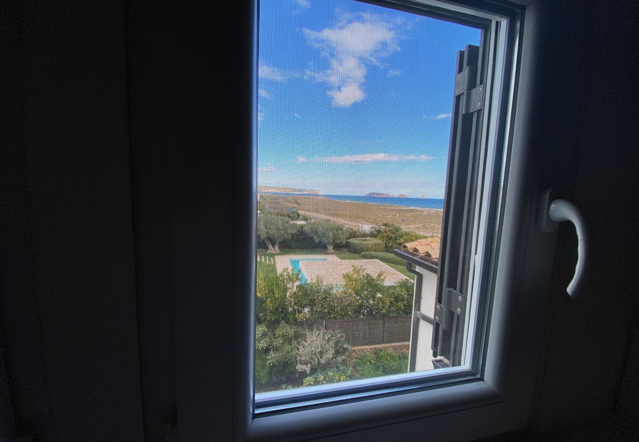 Ferienwohnung in Torroella de Montgri - Apartment in erster Linie mit Meerblick