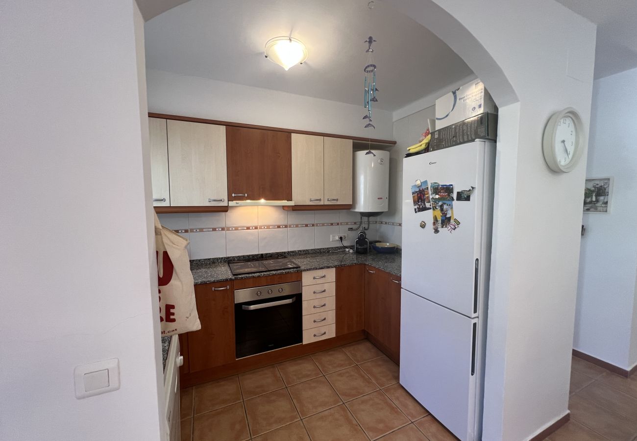 Doppelhaushälfte in Torroella de Montgri - Eckhaus auf einer Etage mit 2 Schlafzimmern und Gemeinschaftspool