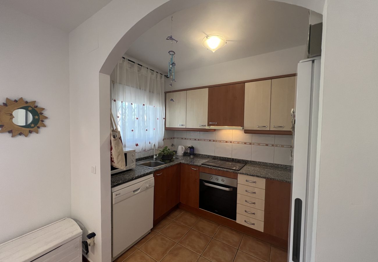 Doppelhaushälfte in Torroella de Montgri - Eckhaus auf einer Etage mit 2 Schlafzimmern und Gemeinschaftspool