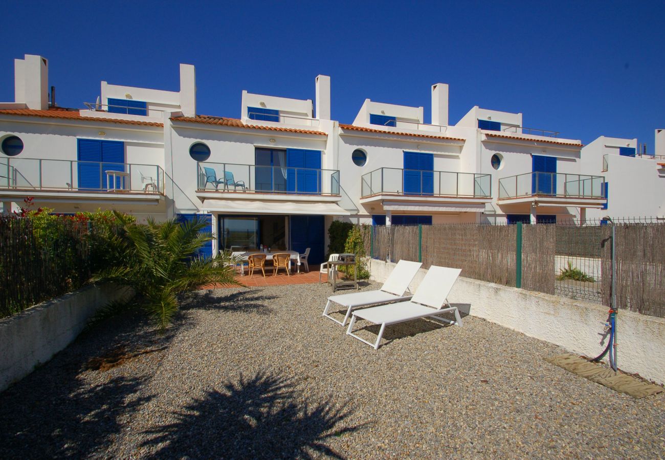 Ferienhaus in Torroella de Montgri - Les Dunes 06 - Direkt am Strand, Klima und mit Pool