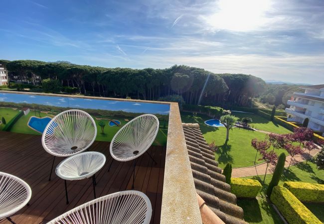 Ferienwohnung in Pals - Green Mar 403 - Penthouse mit Klima, Pool und mit Parkplatz Ferienwohnung in Pals - Green Mar 403 - Penthouse mit Klima, Pool und mit Parkplatz