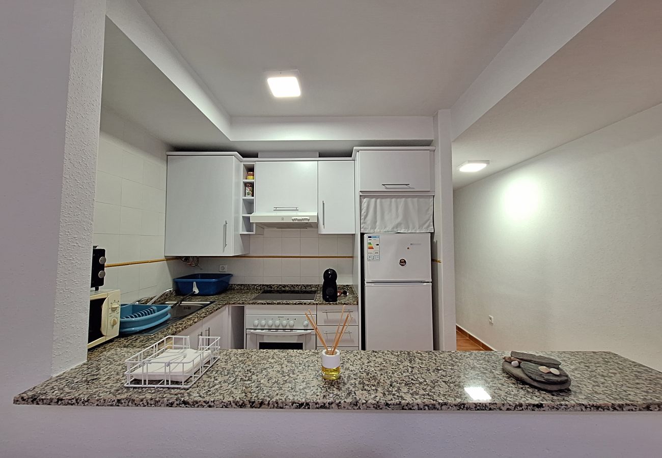 Ferienwohnung in Palomares - JP Bajo – Apartment mit privatem Garten in Palomares