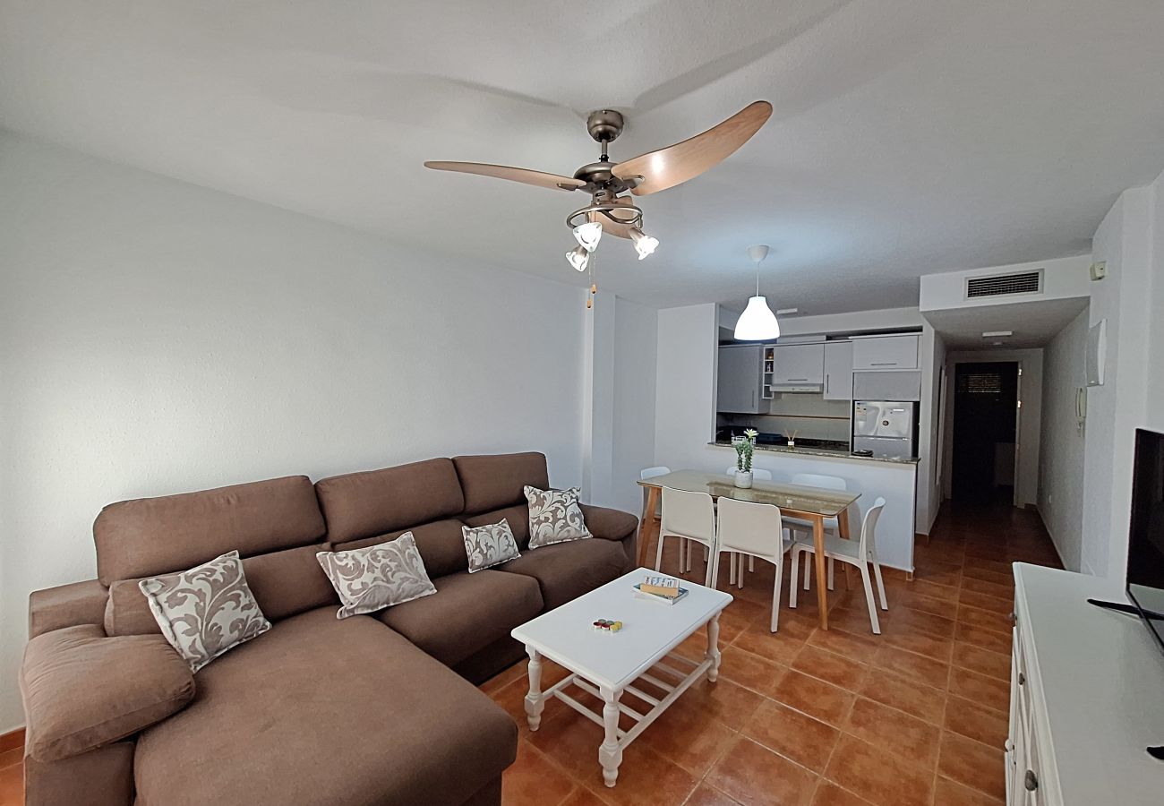 Ferienwohnung in Palomares - JP Bajo – Apartment mit privatem Garten in Palomares