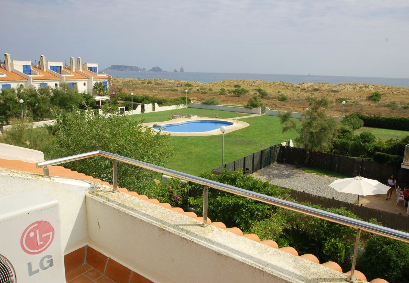 Casa en Torroella de Montgri - Les Dunes 17 - Primera linea, piscina i con aire