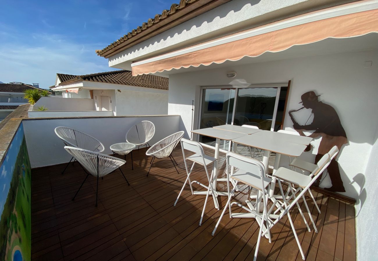 Apartamento en Pals - Green Mar 403 - Ático con aire, piscinas y parking