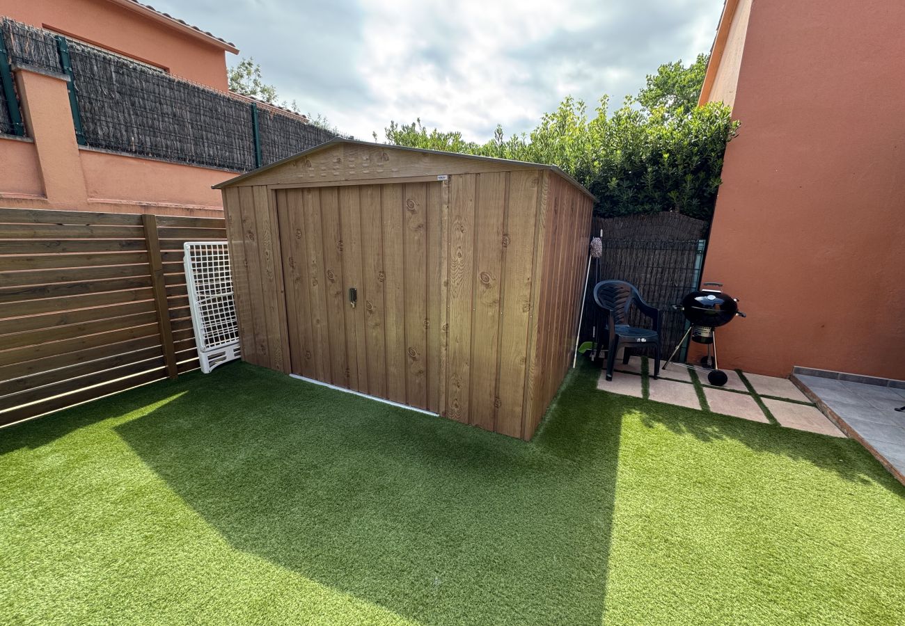Bungalow en Torroella de Montgri - Gregal 4446 jardin, piscina y airco