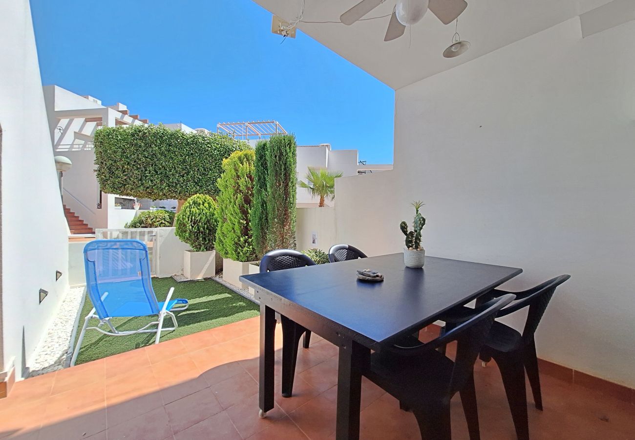 Apartamento en Palomares - JP Bajo - Apartamento con jardín privado en Palomares