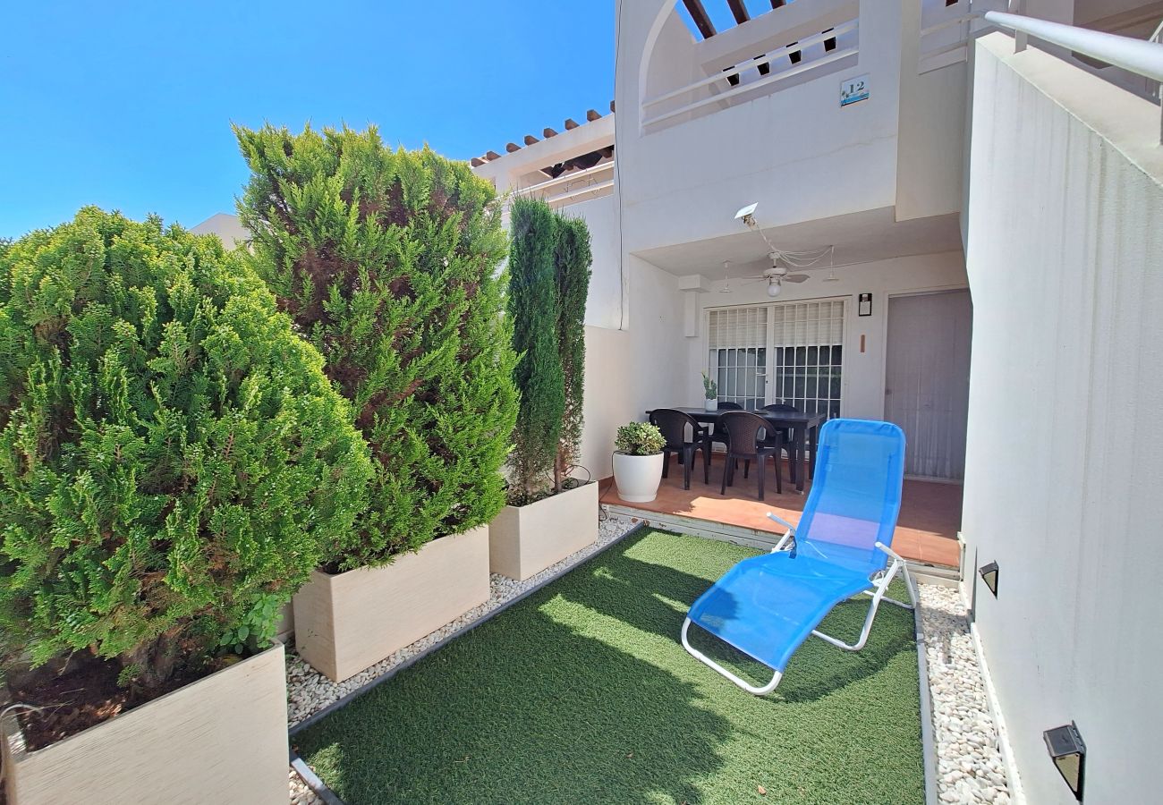 Apartamento en Palomares - JP Bajo - Apartamento con jardín privado en Palomares