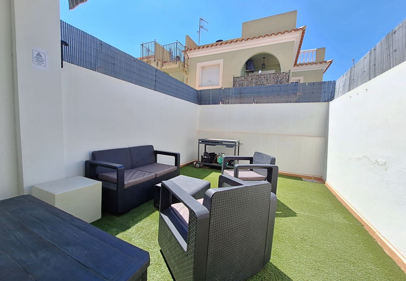 Apartamento en Palomares - JP Bajo - Apartamento con jardín privado en Palomares