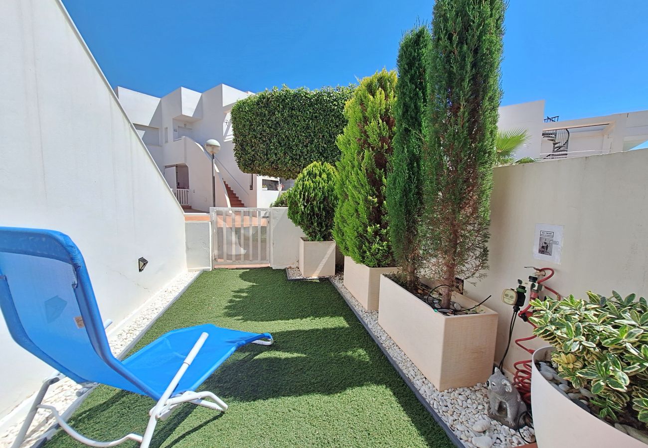 Apartamento en Palomares - JP Bajo - Apartamento con jardín privado en Palomares