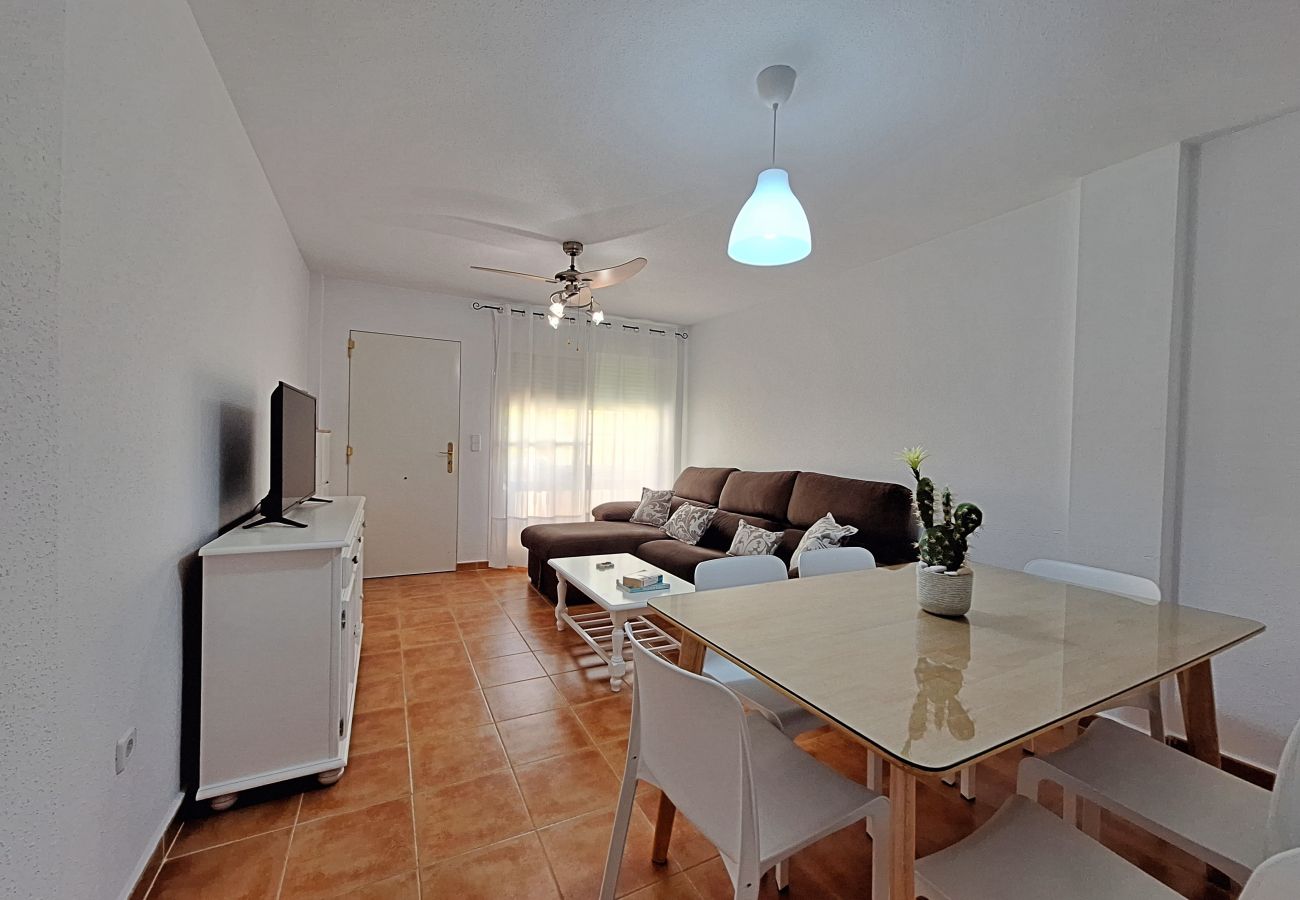 Apartamento en Palomares - JP Bajo - Apartamento con jardín privado en Palomares