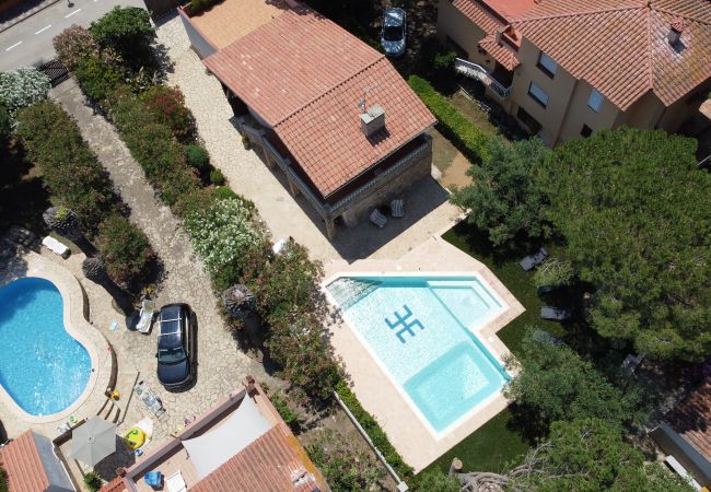 Villa à Torroella de Montgri - El Perdal - piscine privée, clima, jardin spacieux